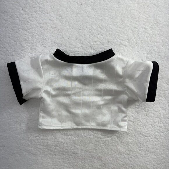 Build-a- Bear Soccer Outfit 2 Pieces Shorts & Jersey #7 B & W Plush Bear Outfit - Picture 6 of 10